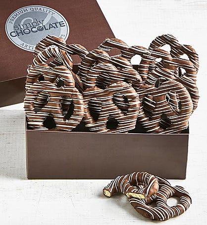 Simply Chocolate® Divine Chocolate Pretzel Twists